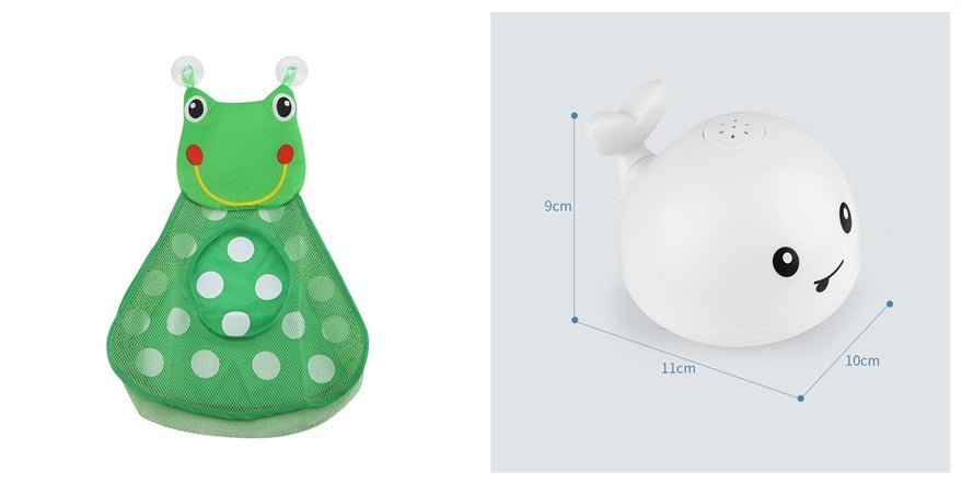 Jouet de Bain Bébé Baleine - Jet d'eau Automatique Limuneux