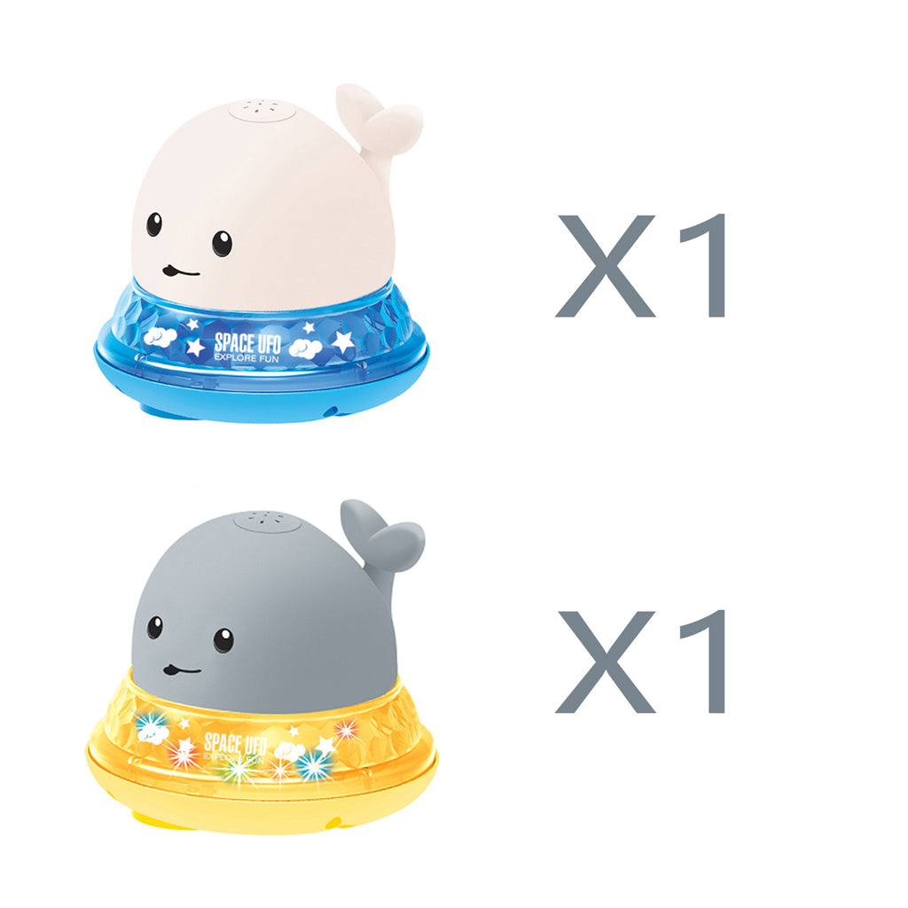 Jouet de Bain Bébé Baleine - Jet d'eau Automatique Limuneux