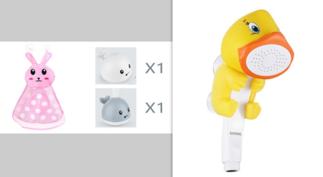 Jouet de Bain Bébé Baleine - Jet d'eau Automatique Limuneux