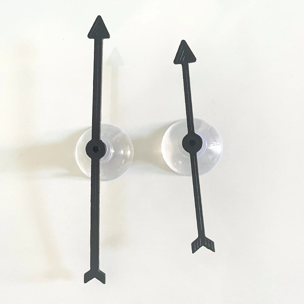 4 Inch Plastic Arrow Game Spinners Suction Cup Board Arrow Toys for School Home Party Using Board Spinner
